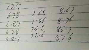 用數(shù)字卡片兒678和小數(shù)點(diǎn).,你能組成多少個(gè)不同的小數(shù) 每張卡片兒都要用上