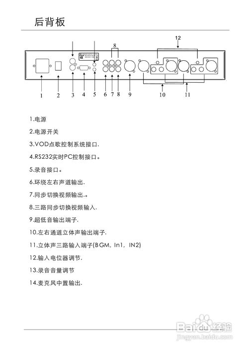 頂力dsk5.1數字卡拉ok處理器使用說明書